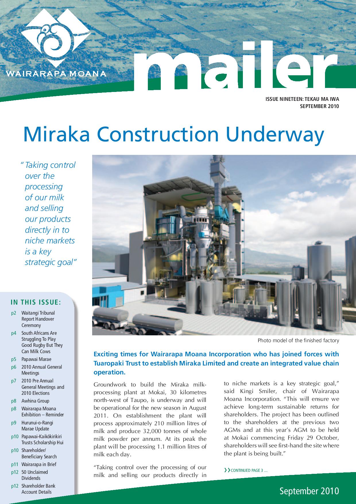 Issue 19 September 2010