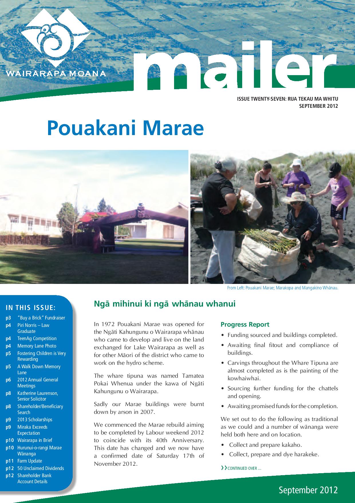 Issue 27 September 2012
